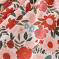 Fox embroidery floral print bloomer set