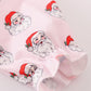 Pink christmas santa claus girl pajama gown