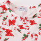 Christmas candy cane ruffle dress