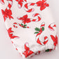 Christmas candy cane ruffle dress