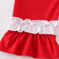 White christmas holly bishop girl set