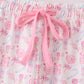 Pink nutcracker print women pajamas pants