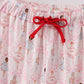 Red nutcracker print women pajamas pants