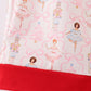 Red nutcracker print women pajamas pants