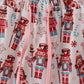 Christmas nutcracker print mom pajamas pants