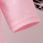 Pink santa claus leopard ruffle bloomer set