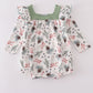 Sage ruffle bubble