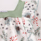 Sage ruffle bubble