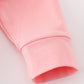 Pink believe embroidery ruffle bubble