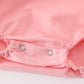 Pink believe embroidery ruffle bubble