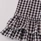Blue GOIN TO THE ZOO embroidery ruffle pants set