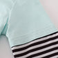 Blue GOIN TO THE ZOO embroidery top