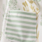 Green botanical girl bloomer set