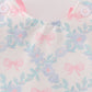 Pink bow print girl bloomer set