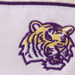 Yellow tiger embroidery LSU dress