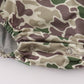 Camouflage print ruffle bubble