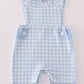 Blue gingham boy jonjon