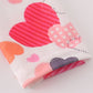 Pink valentine heart ruffle girl bubble