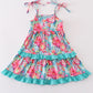 Tropical Bloom print mom&me dress