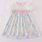 Pink Blossom Serenity print girl dress