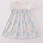 Pink Blossom Serenity print girl dress