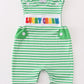 Green stripe lucky charm french knot boy jonjon