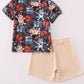 Character MAMA'S BOY embroidery boy set
