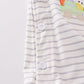 Easter stripe bunny applique boy bloomer set