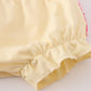 Pink easter bunny french knot girl bloomer set