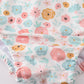 Minty floral bloom print mom swimsuit