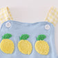 Blue lemon french knot boy bubble