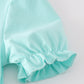 Mint bunny sequin girl set