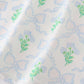 Green leaves bow print mom&me dress