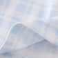 Farm embroidery girl plaid dress