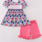 Blooming love MAMA'S GIRL embroidery girl set