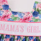 Blooming love MAMA'S GIRL embroidery girl set