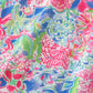 Garden bloom I love MOM embroidery girl dress