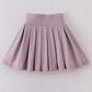Purple yoga fabric girl skorts