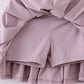 Purple yoga fabric girl skorts