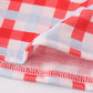 Blue farm embroidery smocked dress