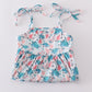 Green turtle print set