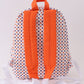 Clemson university embroidery girl schoolbag