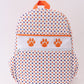 Clemson university embroidery boy backpack