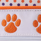 Clemson university embroidery boy backpack