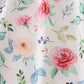 Green garden rose dress