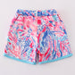 Tropical Sunset Waves swim trunks