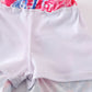 Tropical Sunset Waves swim trunks