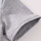 Gray tool box applique shorts set