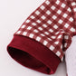 Mississippi MSU embroidery smocked gingham bubble