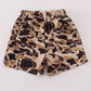 Brown camouflage print dad&me shorts